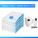 Kit Compact Max - Saco a Vácuo + Bomba Elétrica - Entrega Grátis