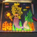 Quadro Mágico LED Infantil para Escrever e Desenhar LuzPad
