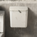 CleanFix - Lixeira de Cozinha Suspensa 9 Litros Com Tampa e Alça De Pendurar - Entrega Grátis