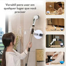 Escova Elétrica de Limpeza 9 em 1 com Cabo Extensor