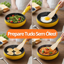 PanFlex - Frigideira Elétrica Antiaderente Com Suporte para Cozinhar até 14 Ovos - Entrega Grátis