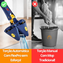 FlexPro - Mop de Limpeza Giratório Com Panos Microfibra Super Absorventes Reutilizáveis - Entrega Grátis