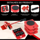 Movedor e Levantador de Móveis – Kit 5 Peças