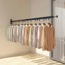 Varal Cabideiro Retrátil de Parede Alumínio