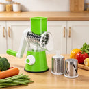 InoxSlice - Cortador Ralador e Fatiador de Legumes Multifuncional 3 Lâminas - Entrega Grátis