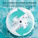 SplashClean - Mini Máquina de Lavar Roupas Panos Toalhas no Balde Portátil e Recarregável - Entrega Grátis