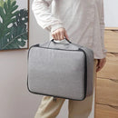 ProtectBag - Bolsa Organizador De Documentos Com Vários Compartimentos e Trava de Segurança - Entrega Grátis