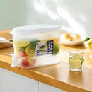 SucoFresh - Suqueira Plástica Com Tampa e Torneira Para Geladeira - Entrega Grátis