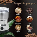 InoxGrinder - Moedor Multifuncional Elétrico de Grãos e Especiarias - Entrega Grátis