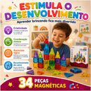 ImaginaBlocks - Blocos Magnéticos 3D